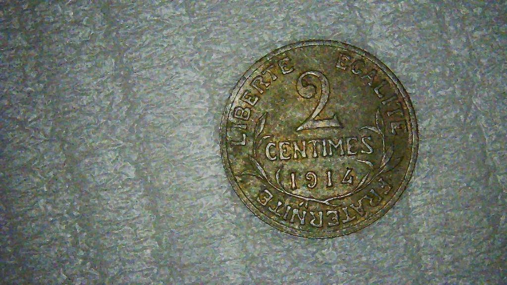 2 cent Daniel-Dupuis 1914, Ophalen of Verzenden, België