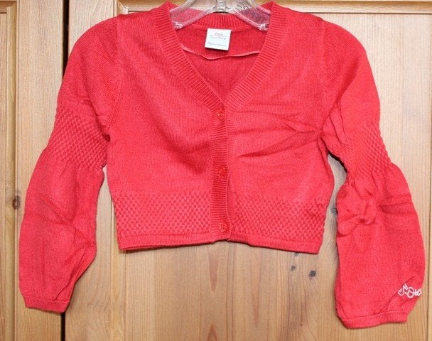 Cache-coeur rouge de chez s.Oliver – taille 92-98, Enlèvement ou Envoi, Pull ou Veste, Comme neuf, S oliver