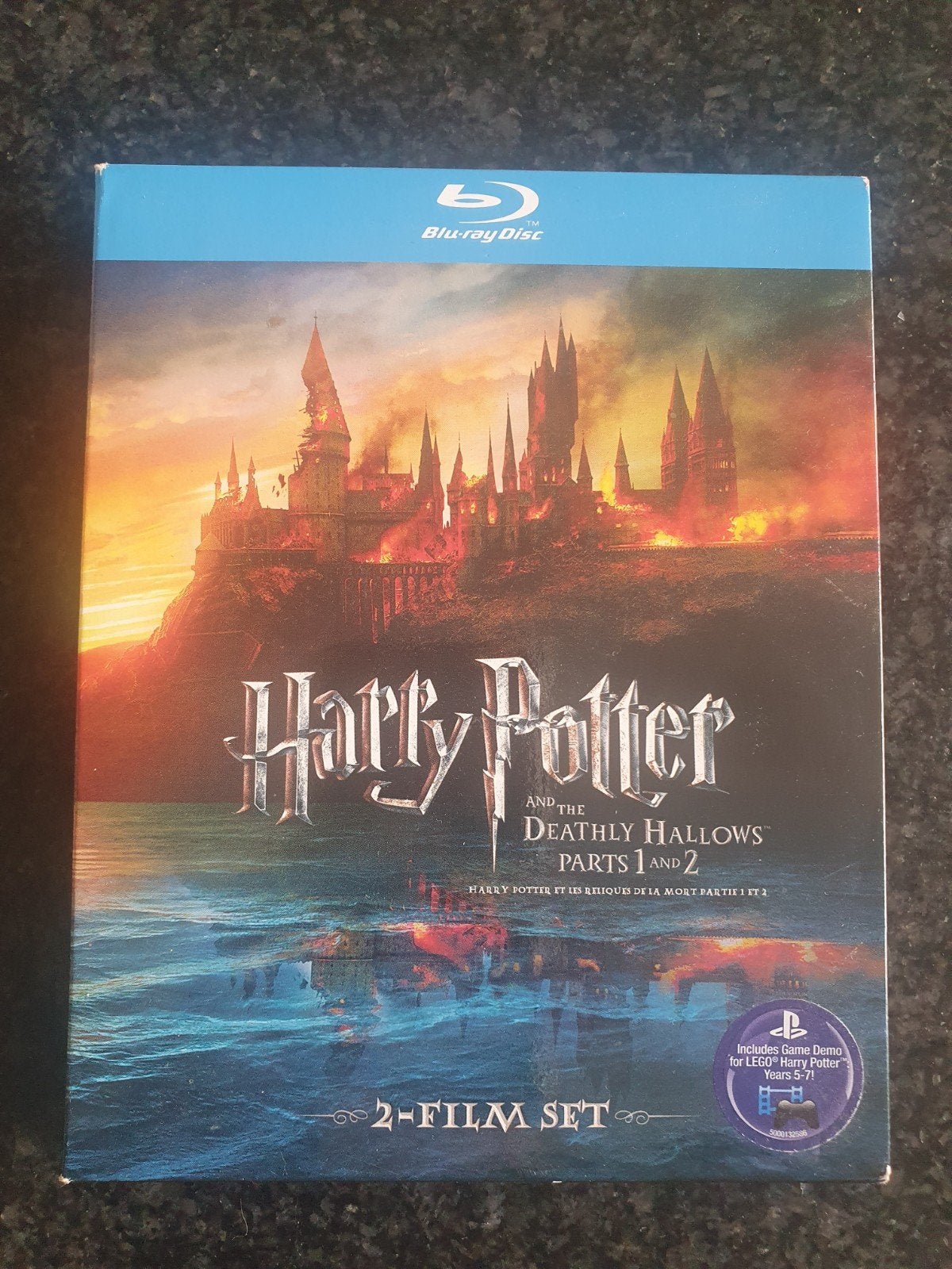 Harry Potter and the deadly hallows part 1 and 2 blu ray, Ophalen of Verzenden