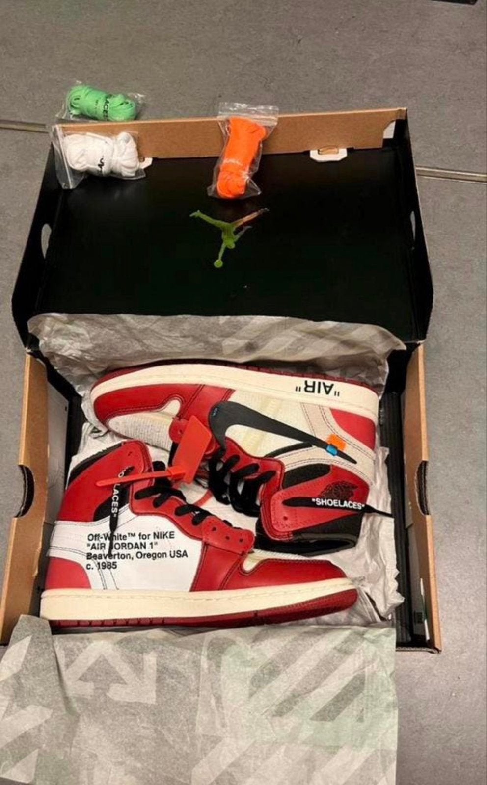 Jordan 1 Off White Chicago, Enlèvement ou Envoi, Neuf