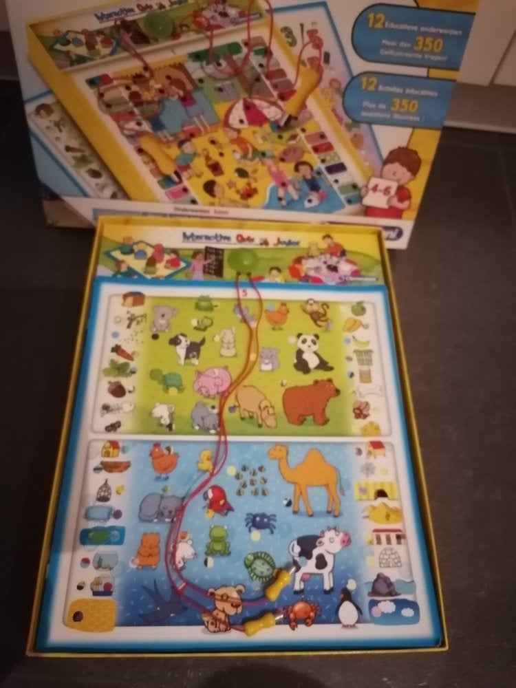 2 educatieve speldozen met licht en geluid, Enfants & Bébés, Jouets | Éducatifs & Créatifs, Comme neuf, Puzzles, Langue et Lecture