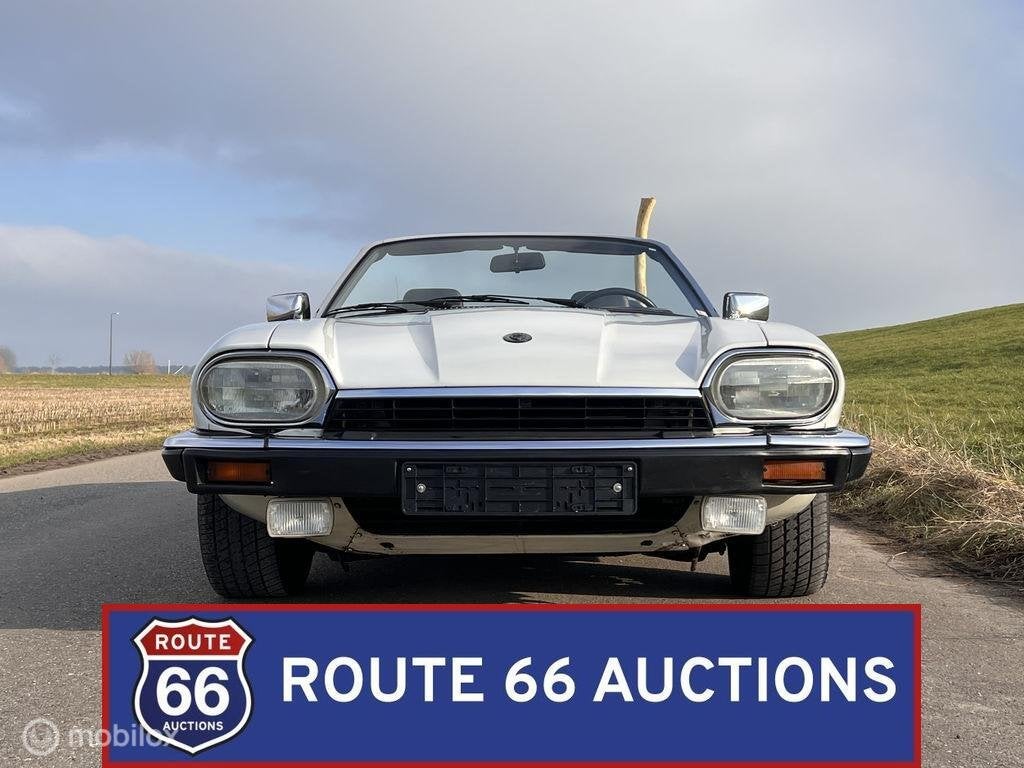 Jaguar XJS V12 Cabriolet | 1992 | Route 66 Auctions, Autos, Oldtimers & Ancêtres, Achat, Entreprise, Boîte manuelle, Autre carrosserie