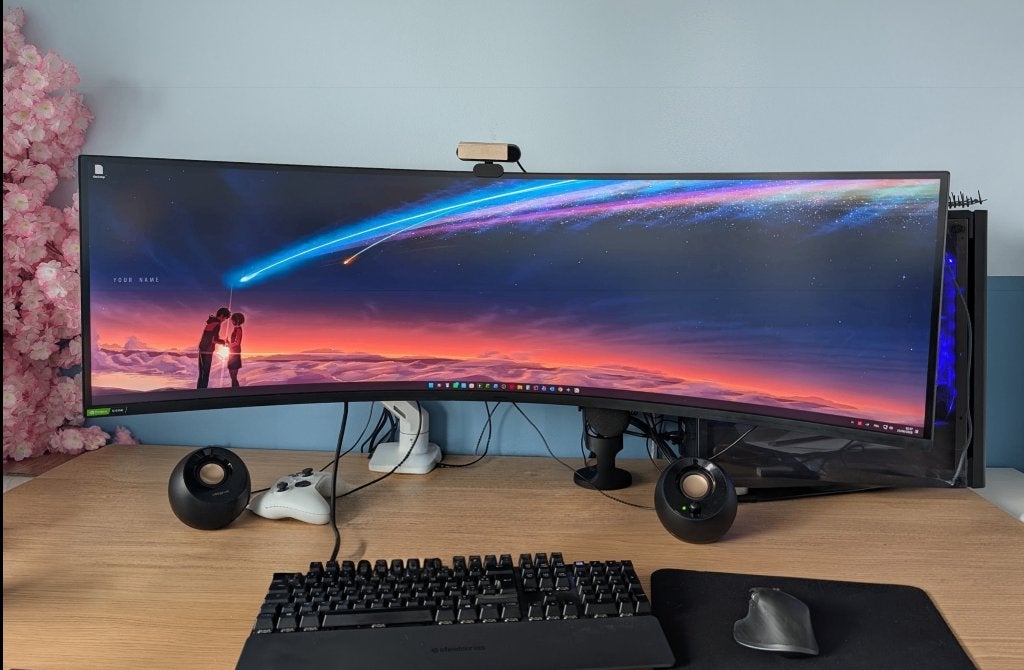 Samsung Odyssey G9 49" – Ligne verticale, Gaming, Moins de 1 ms, VA, Utilisé