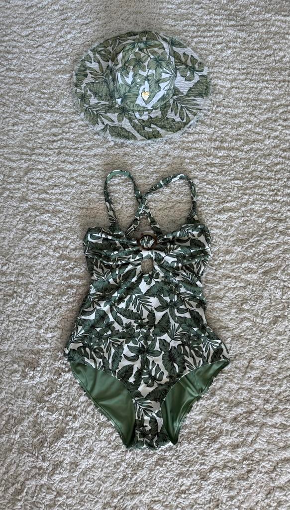 Badpak Twinset, Kleding | Dames, Ophalen of Verzenden, Nieuw, Groen, Badpak
