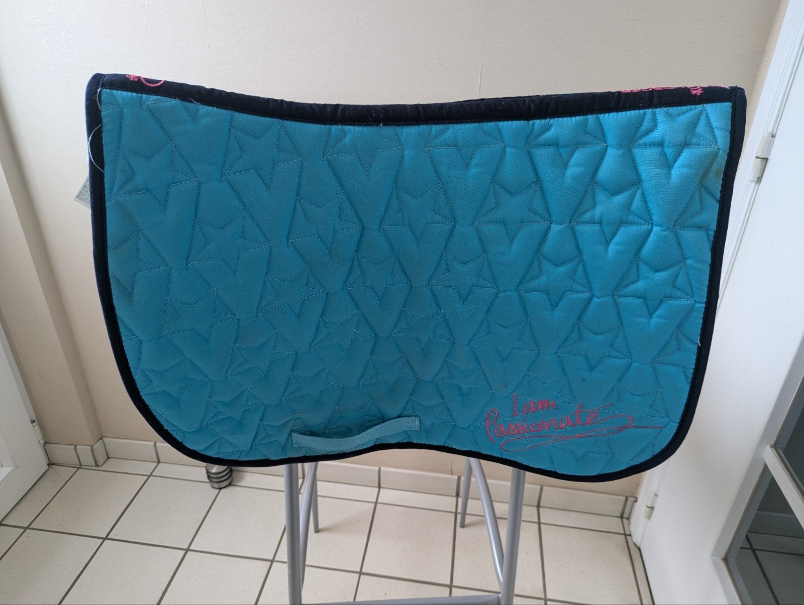 zadel onderlegger fouganza, Ophalen, Gebruikt, Overige merken, Polyester