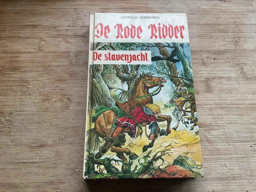 De rode ridder de slavenjacht, Boeken, Gelezen, Leopold Vermeiren., Ophalen of Verzenden, Fictie