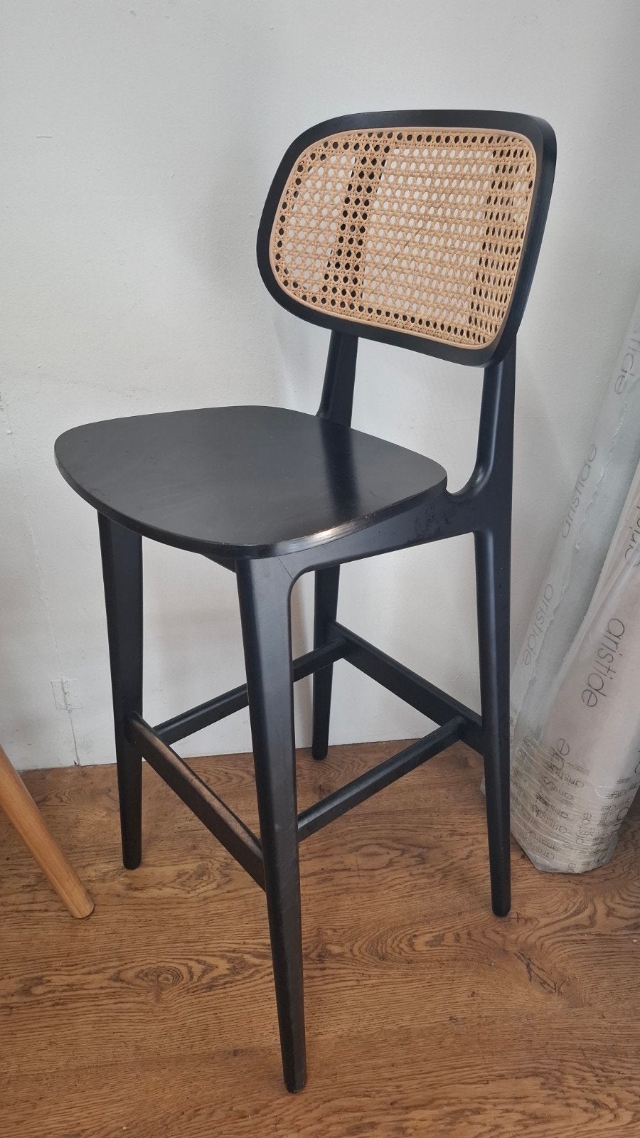 Tabouret de bar d'accueil design scandinave 8 dex Sheppard D, Enlèvement ou Envoi, Bois
