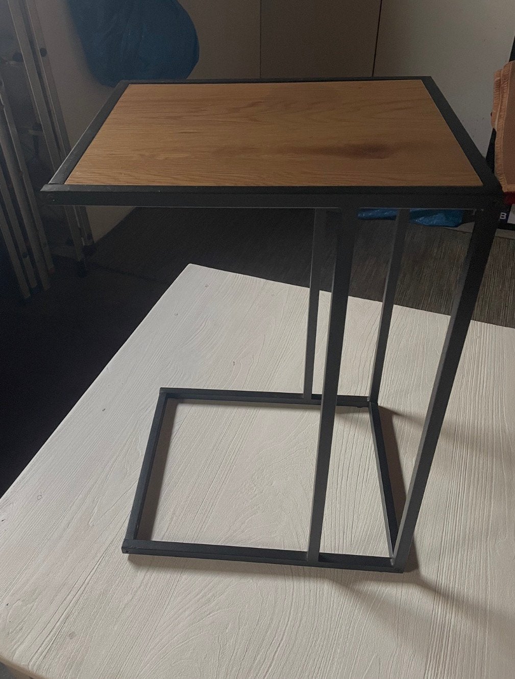 Table d'appoint, Enlèvement, Comme neuf, Métal