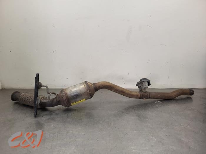Tube avant + catalyseur d'un Volkswagen Caddy, Volkswagen, -, 3 mois de garantie, Utilisé