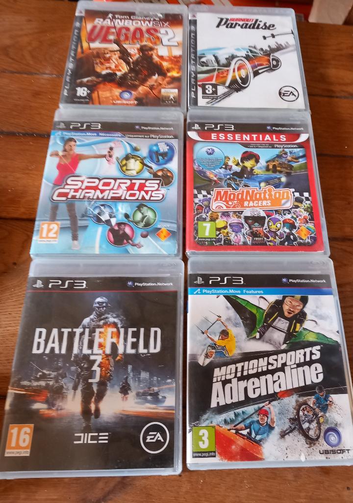 Lot de 6 jeux Playstation ps3, Consoles de jeu & Jeux vidéo, Enlèvement, Comme neuf