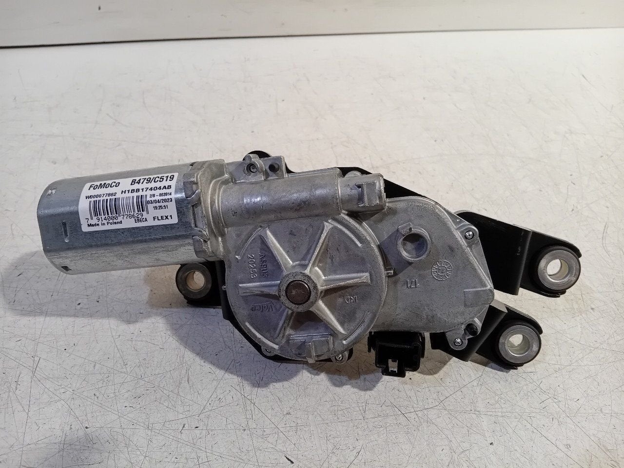Ruitenwissermotor achter Ford Fiesta, Onderdelen@venauto.nl, Van der Ven Autorecycling B.V., Gebruikt, Ettenseweg 76, 4706 PB Roosendaal, The Netherlands