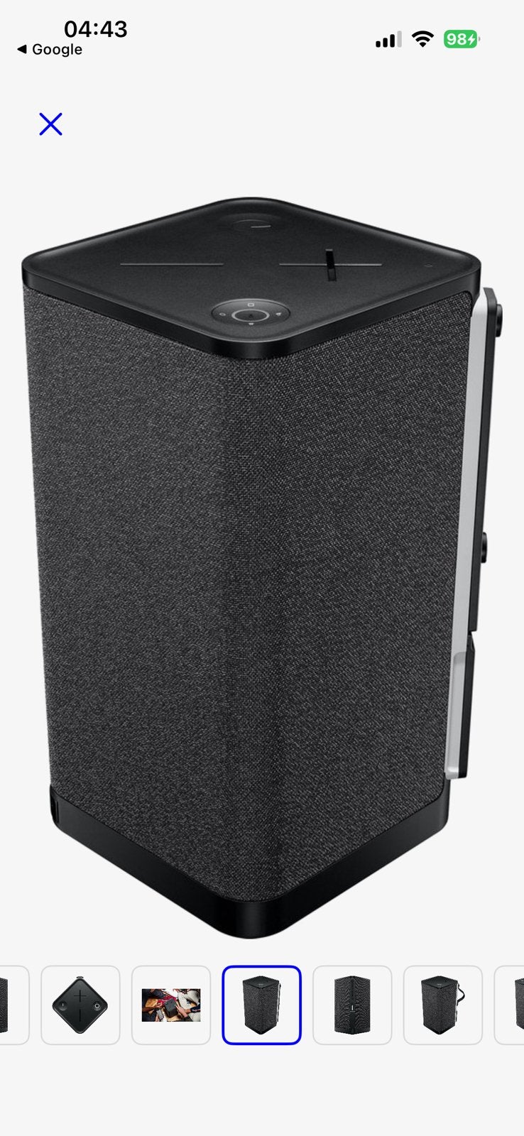 Ultimate ears hyperboom, Audio, Tv en Foto, AUX-ingang, Ophalen, Zo goed als nieuw, Party speaker