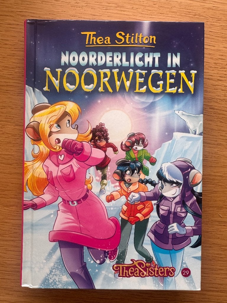 Noorderlicht in Noorwegen, Enlèvement, Neuf, Geronimo Stilton, Fiction