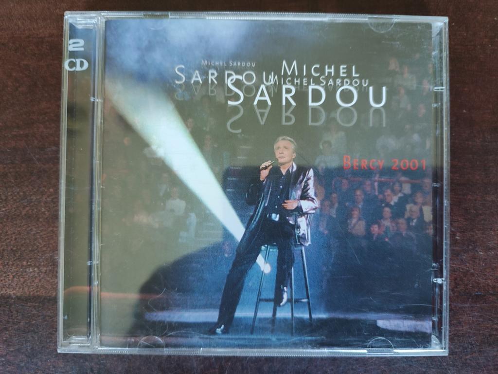 2 CD : MICHEL SARDOU - BERCY 2001, Enlèvement ou Envoi, Comme neuf