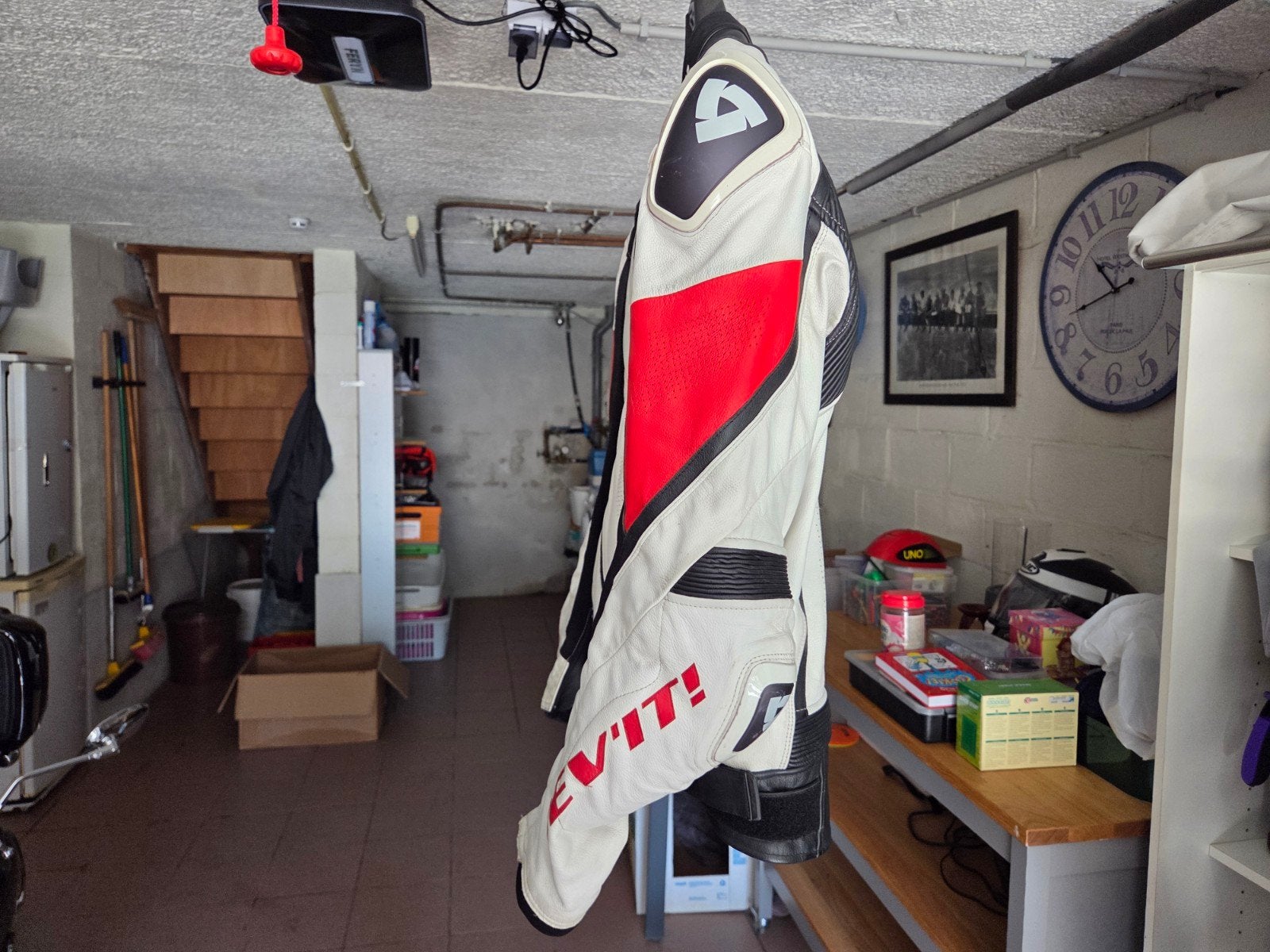 Leren motorjas, Motoren, Kleding | Motorkleding, Ophalen, Heren, REV’IT! (Revit), Jas | leer