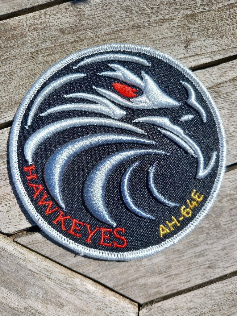 301 sqn RNLAF apache 3D, Verzenden, Luchtmacht, Embleem of Badge