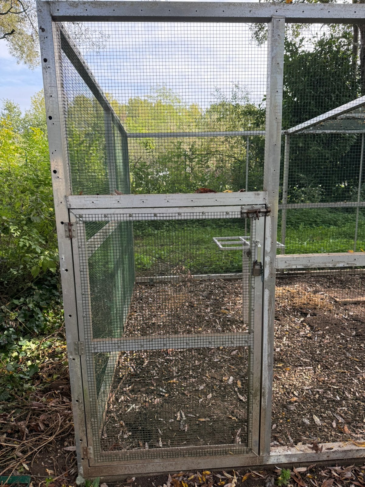 Voleire te koop, Ophalen, Zo goed als nieuw, Aluminium, Volière