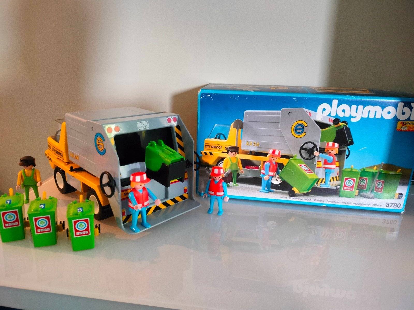 Playmobil
Playmobil 3780 Vuilniswagen, Ophalen, Gebruikt