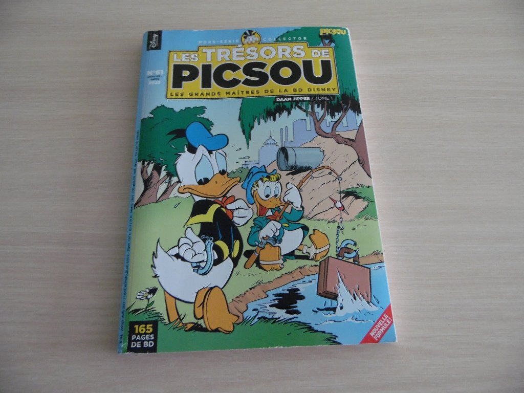 LES TRÉSORS DE PICSOU N°61, Ophalen of Verzenden, Zo goed als nieuw, Eén stripboek, WALT DISNEY