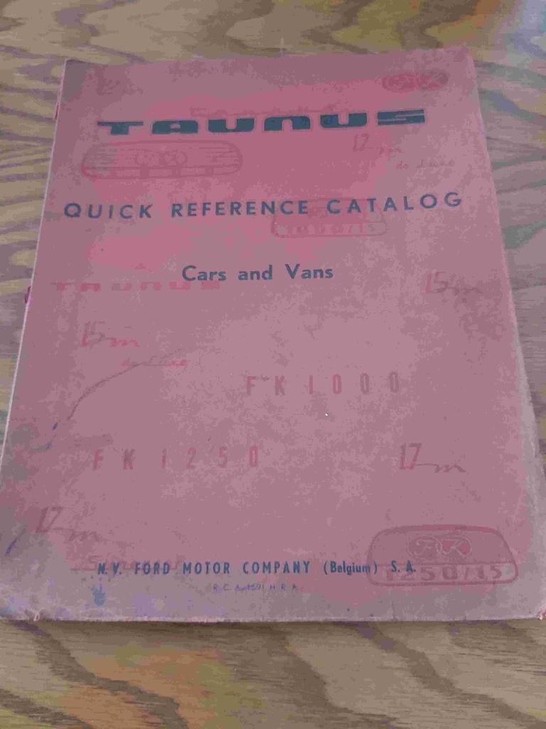 Voiture Auto Fabriek USA FORD Taunus Weg Familie Kind, Boeken, Verzenden, Zo goed als nieuw, Ford
