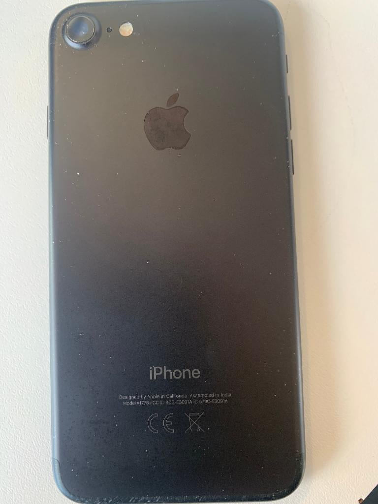 IPHONE 7 32GB zwart model A1778, Télécoms, Téléphonie mobile | Apple iPhone, Enlèvement, Utilisé, Noir, IPhone 7