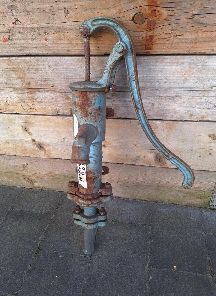 Waterpomp decoratief, Ophalen, Gebruikt, Handmatig