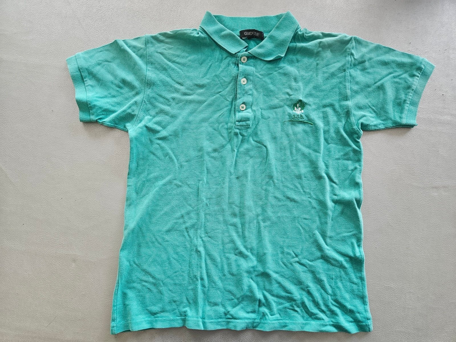 Polo pour guide (scouts) vert taille 12-14 ans, Enlèvement, Vêtements