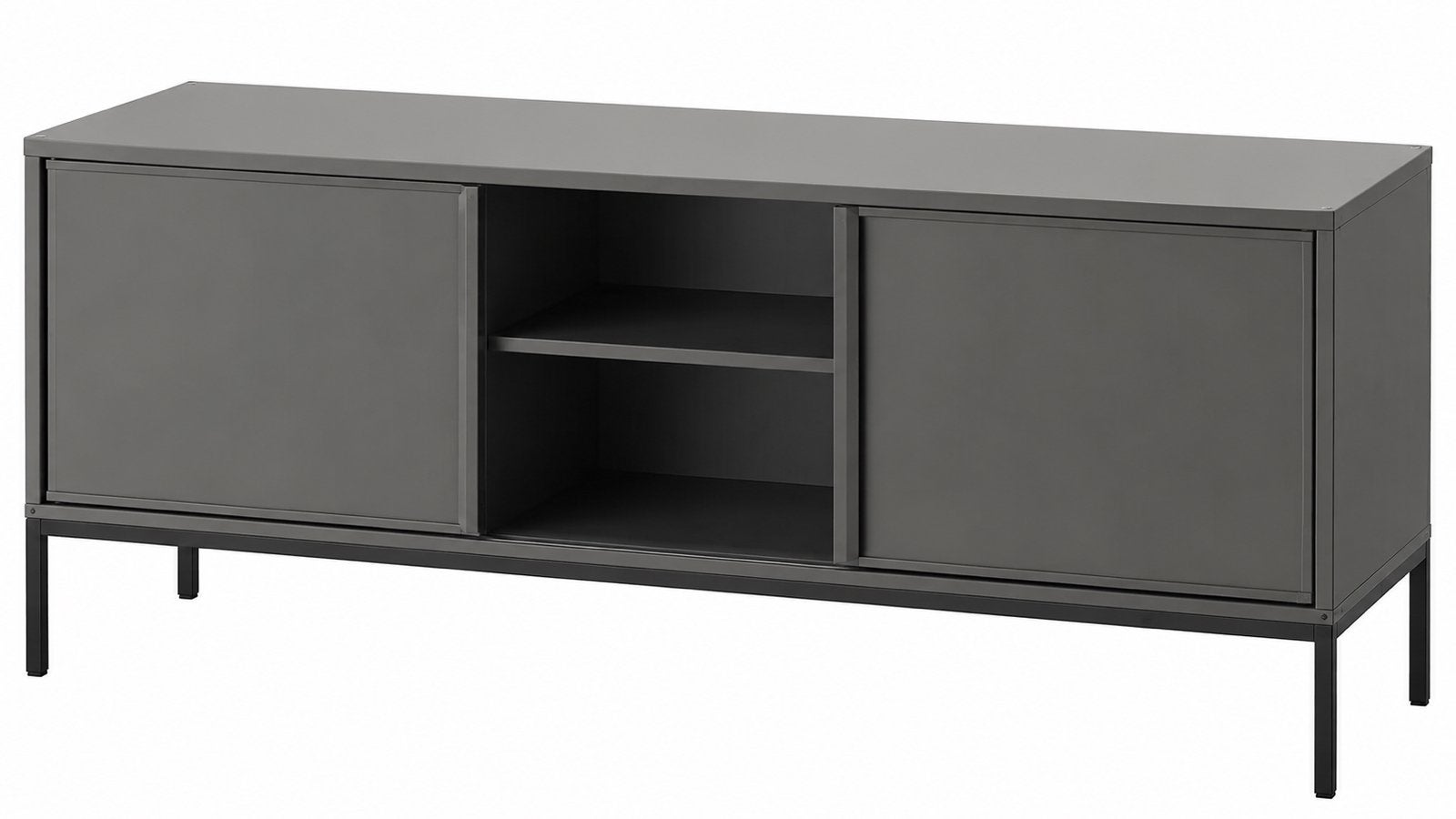 Meuble tv gris, Ophalen of Verzenden, Zo goed als nieuw