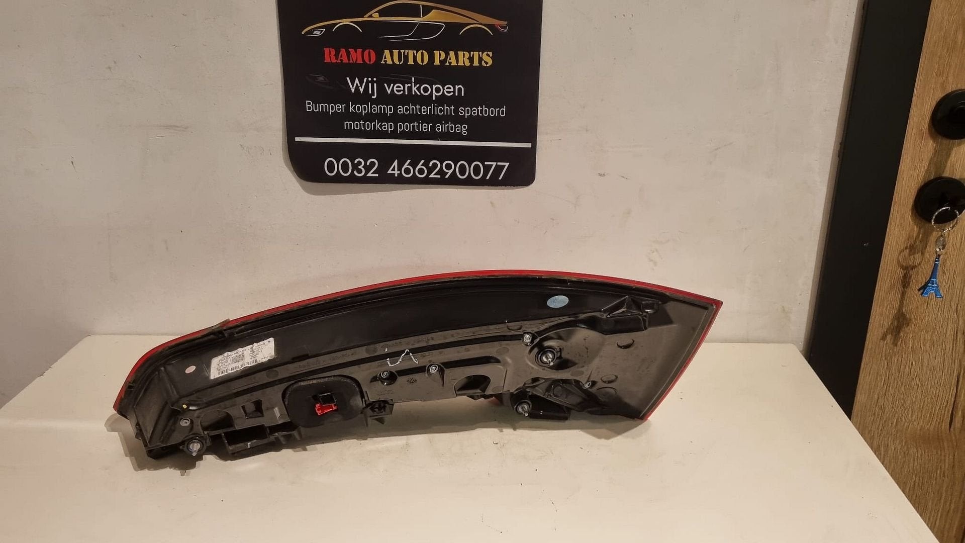 ACHTERLICHT AUDI Q5 LED LINKS ORIGINEEL 80q945093b, -, 3 mois de garantie, Audi, Utilisé