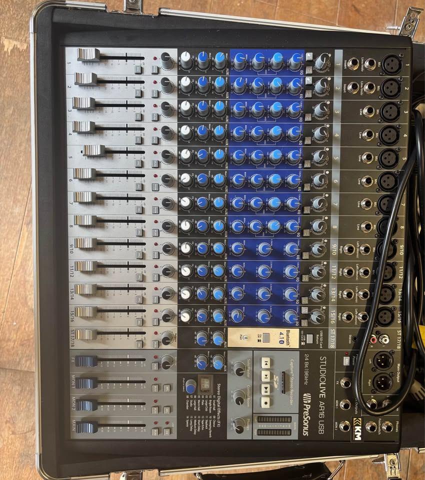 Presonus AR16USB, Muziek en Instrumenten, Ophalen of Verzenden, Zo goed als nieuw, 10 tot 20 kanalen, Microfooningang