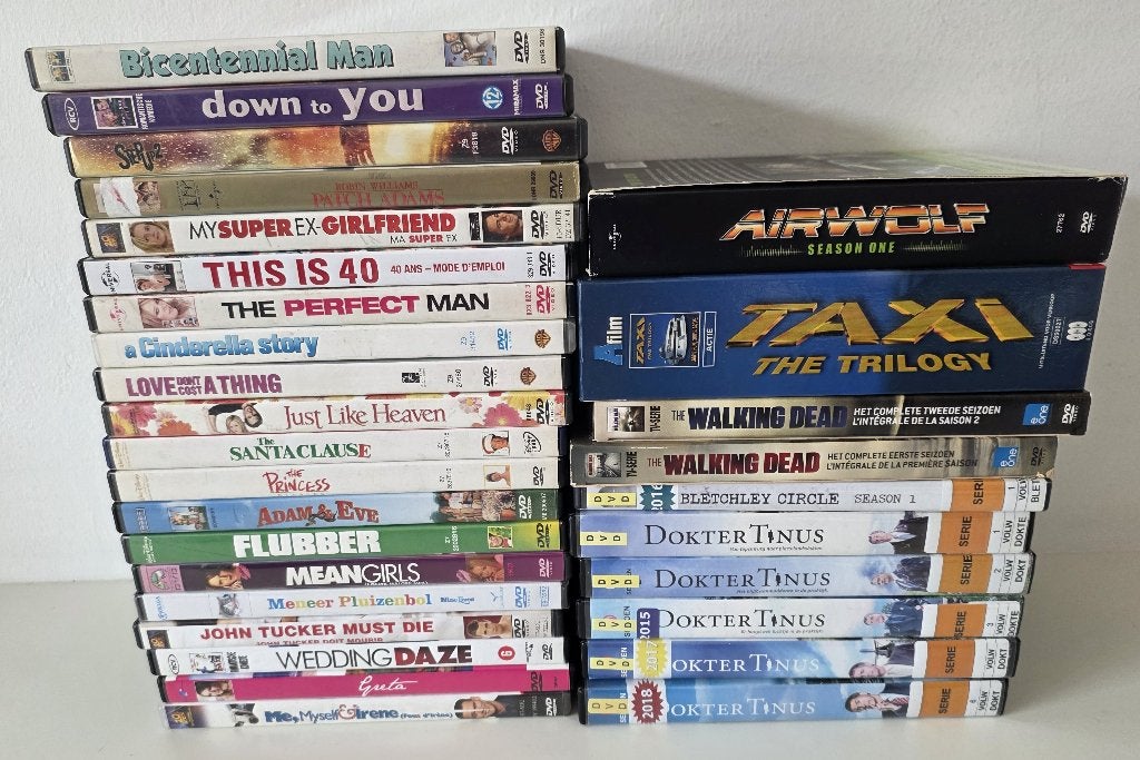 groot lot met meer dan 400 DVD's (incl DVD boxen ), Ophalen