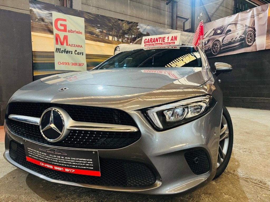 Mercedes A160 lederen GPS-camera CarPlay PDC J.A, Auto's, Mercedes-Benz, Bedrijf, Te koop, CL, ABS, Achteruitrijcamera, Airbags