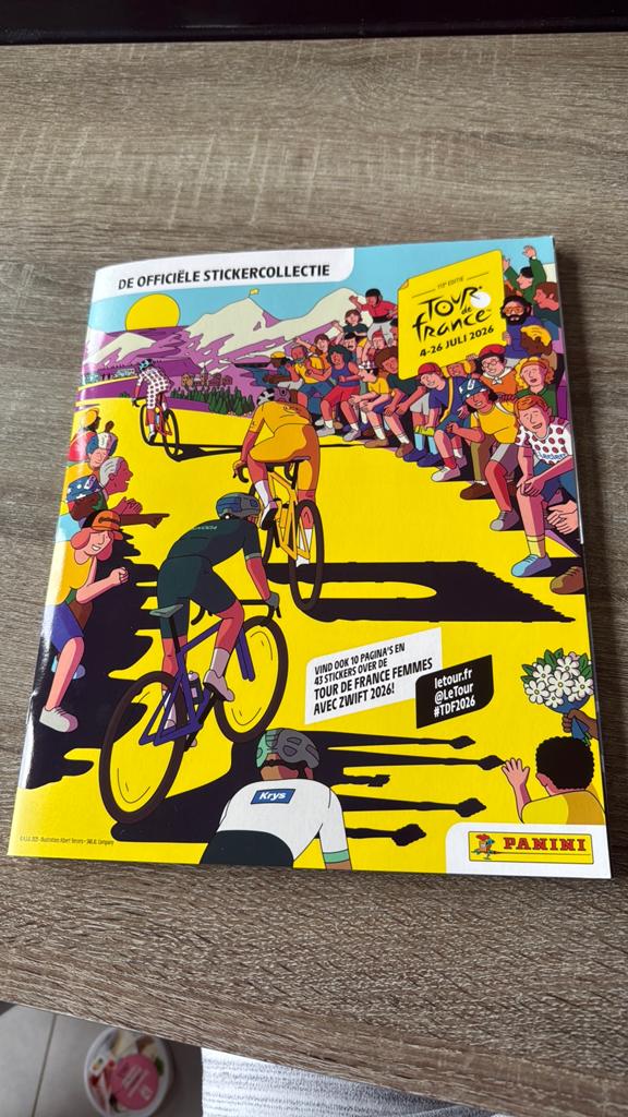 Panini Tour de France 2026, Ophalen of Verzenden, Zo goed als nieuw