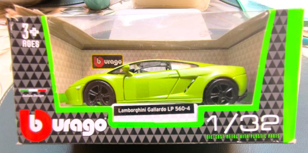 Miniature Lamborghini., Enlèvement ou Envoi, Neuf, Voiture, Burago