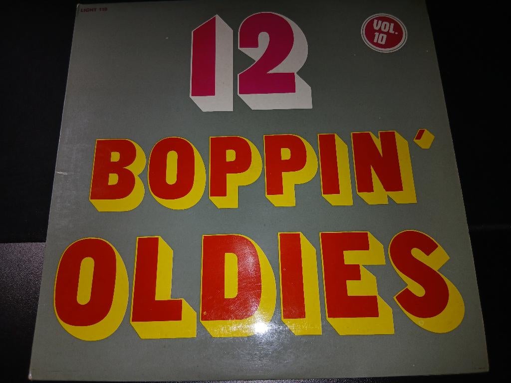 12 Boppin' Oldies Vol 10 - Lp Popcorn Oldies, CD & DVD, Vinyles | R&B & Soul, Comme neuf, Soul, Nu Soul ou Neo Soul, 12 pouces