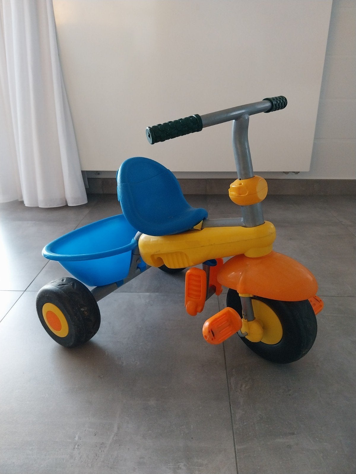 Driewieler, Ophalen, Gebruikt, Duwstang