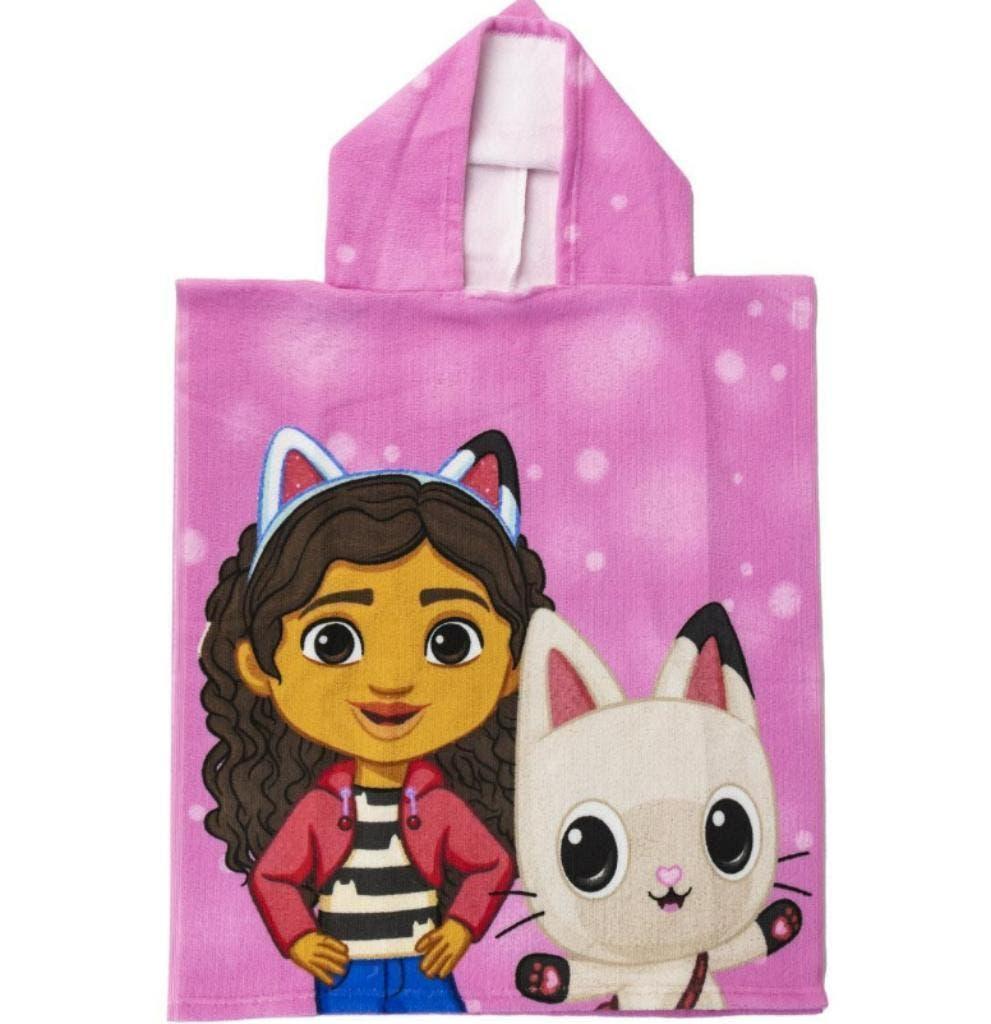 Gabby's Poppenhuis Badponcho - Sneldrogende Badcape, Kinderen en Baby's, Kinderkleding | Kinder-zwemkleding, Meisje, Nieuw, Badponcho