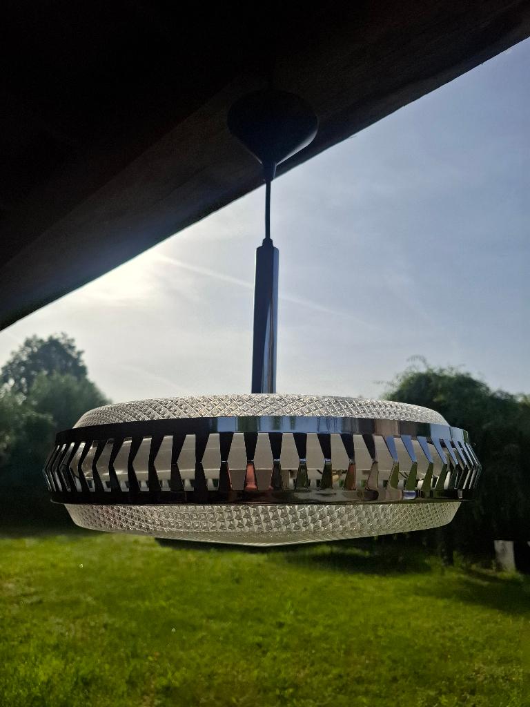 UFO hanglamp Space Age - jaren '70, Ophalen, Gebruikt, Metaal, Jaren 70