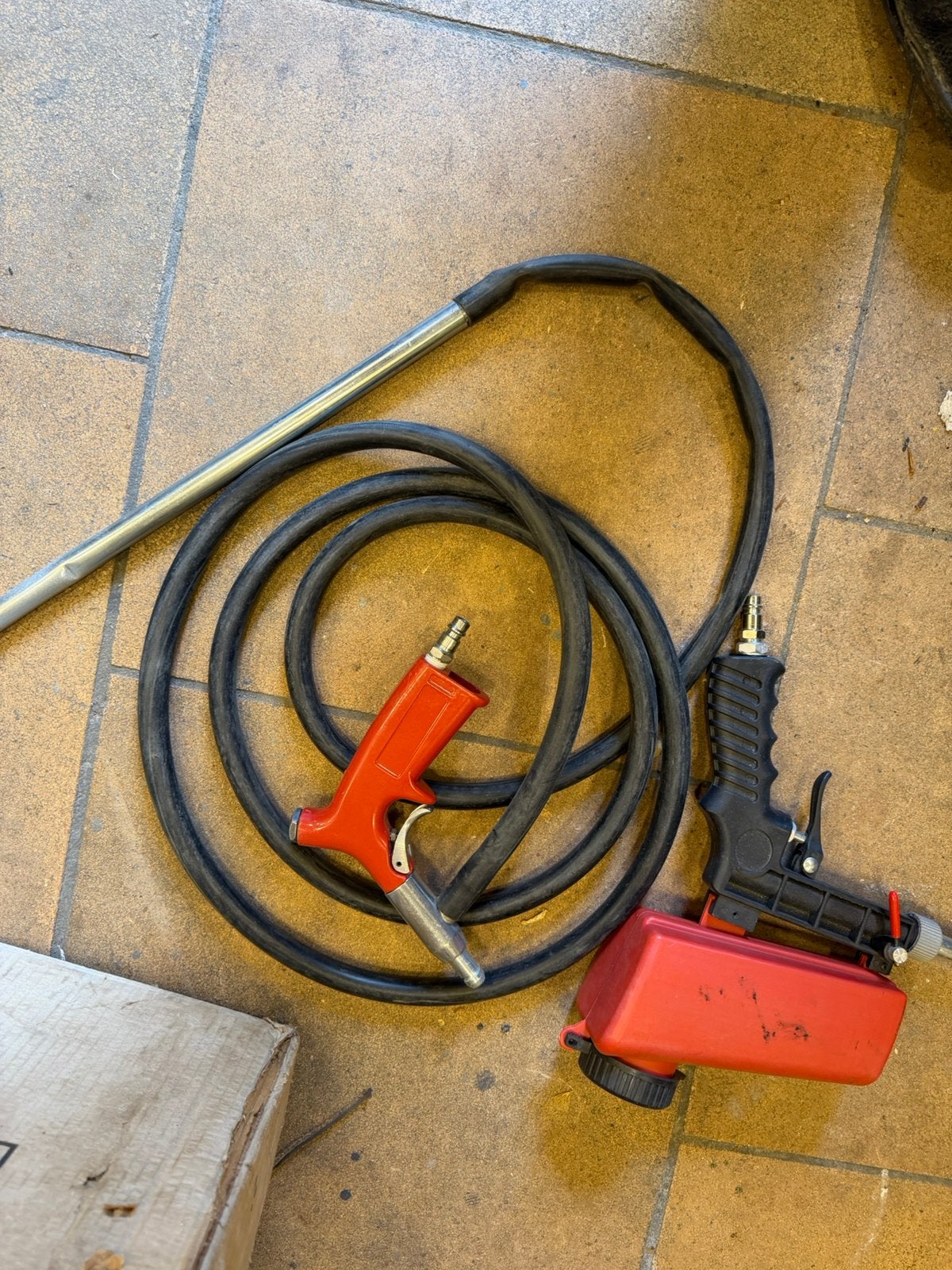 Zandstraal spuiten, Doe-het-zelf en Bouw, Ophalen, Zo goed als nieuw