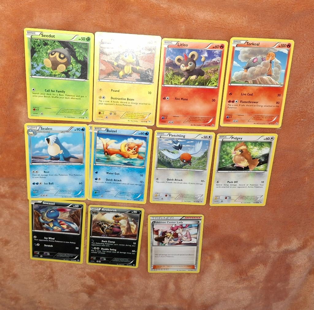 Flashfire Pokémon kaarten te ruil, Ophalen of Verzenden, Zo goed als nieuw, Meerdere kaarten, Foil