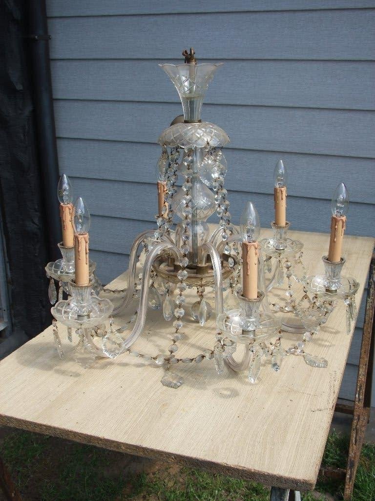 antieke luster, Antiek en Kunst, Ophalen