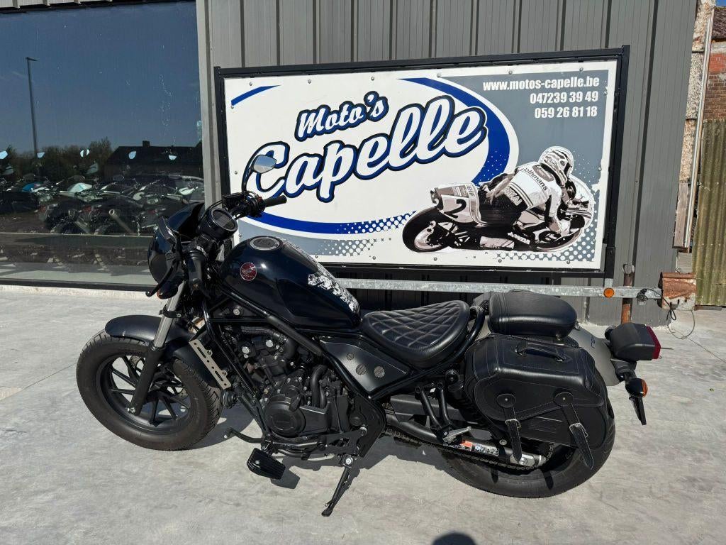 Honda	CMX500 Rebel, Motoren, Bedrijf, 12 t/m 35 kW, 500 cc