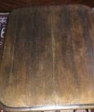 eiken salontafel, Ophalen