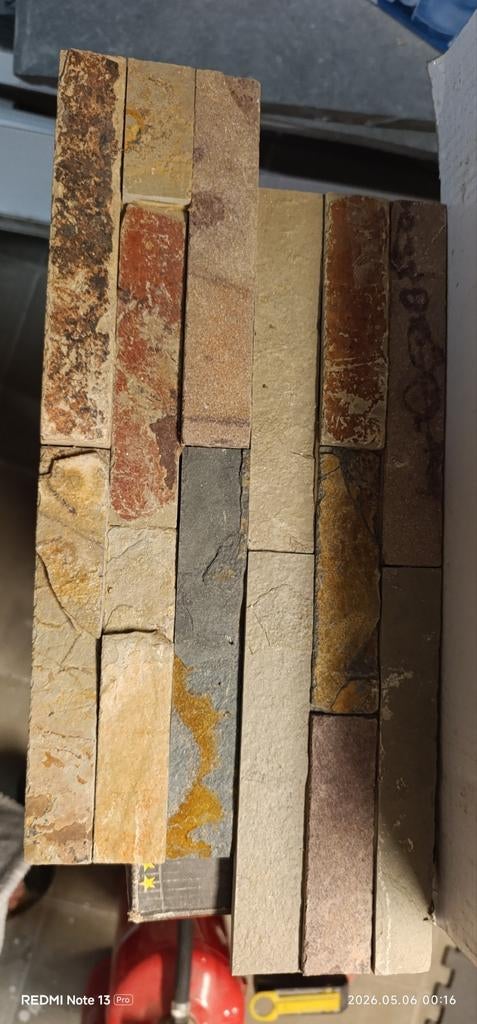 Briques de parement canyon 8 rusty, Bricolage & Construction, Briques, Enlèvement, Briques