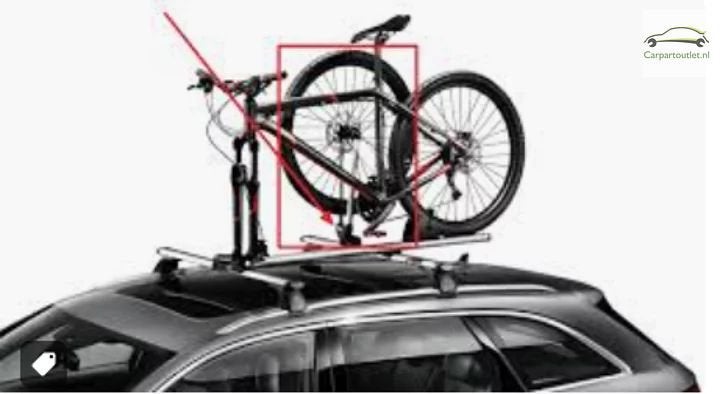 Voorwiel Fietsendrager voor dakmontage Audi 8R0071128A, Auto diversen, Dakdragers, -, -, Nieuw, Ophalen of Verzenden