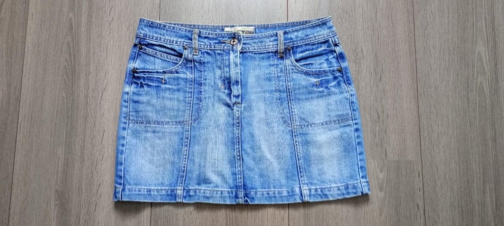jeans rok maat 40, Maat 38/40 (M), Blauw, Ophalen of Verzenden, Zo goed als nieuw