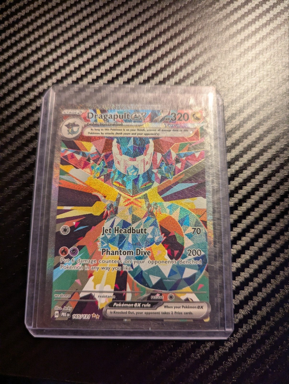 Dragapult ex 165/131, Hobby & Loisirs créatifs, Jeux de cartes à collectionner | Pokémon, Enlèvement ou Envoi, Neuf, Cartes en vrac