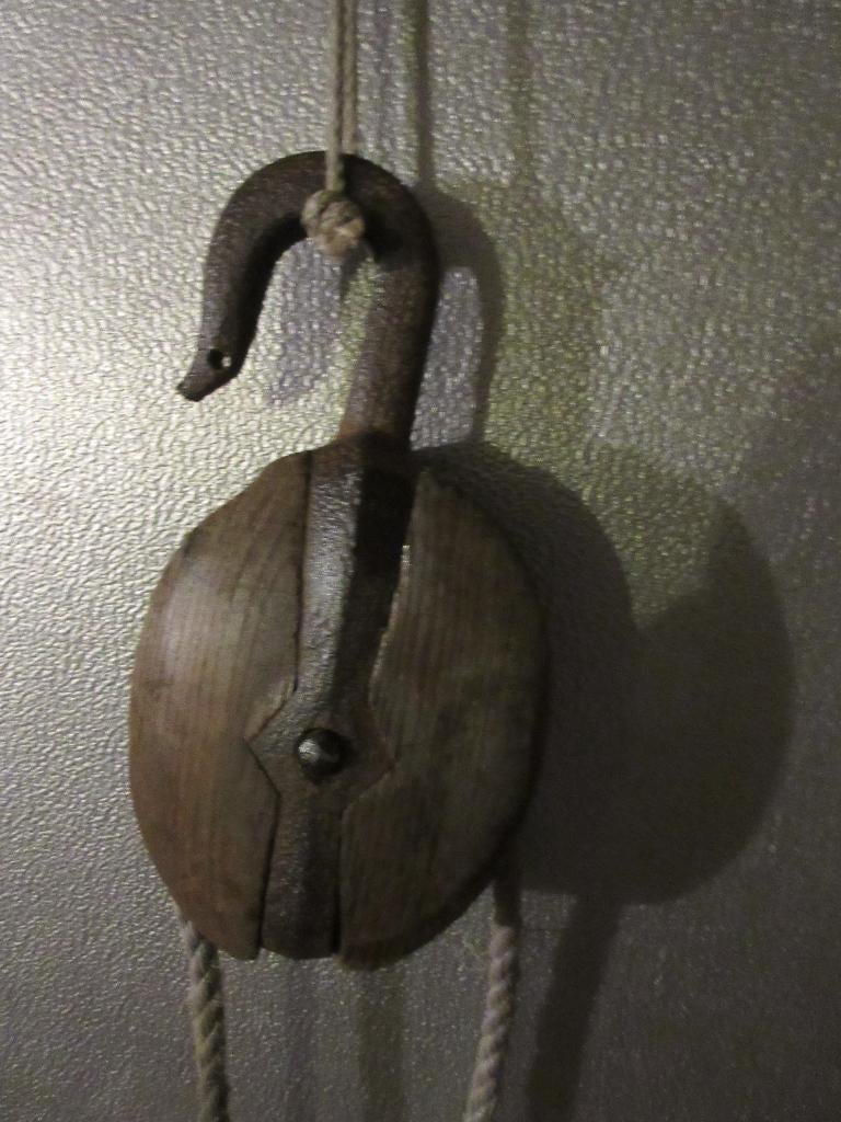 Oude scheepskatrol., Antiek en Kunst, Ophalen