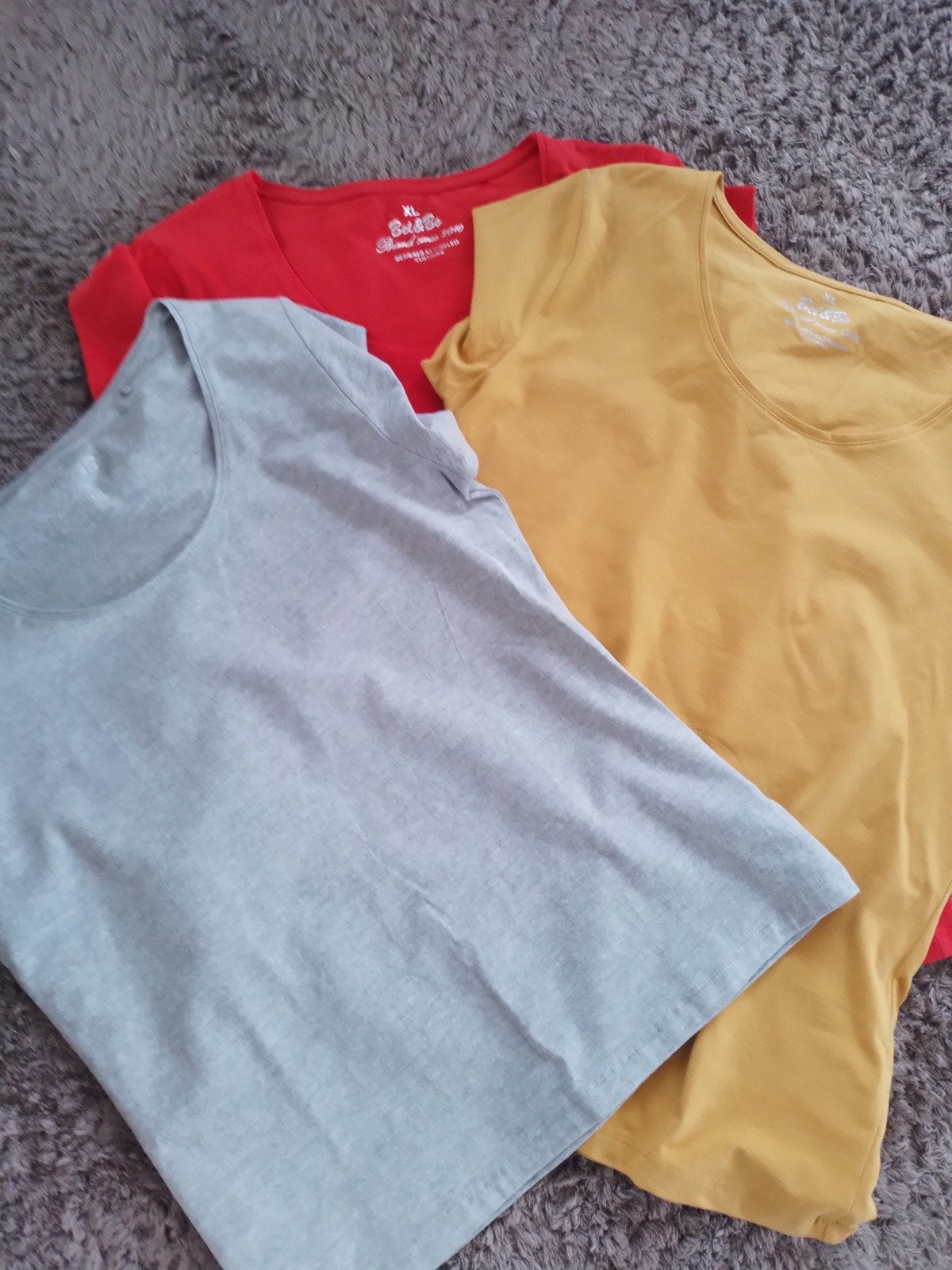 3 T-shirts Bel&Bo (taille L), Manches courtes, Taille 46/48 (XL) ou plus grande, Enlèvement ou Envoi, Bel & Bo