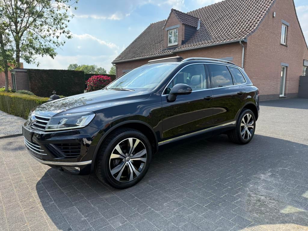 Volkswagen Touareg 3.0TDI V6 260 CV 4X4 EN OPTION COMPLÈTE, Autos, Essai à domicile, 174 g/km, Euro 6, Entretenue par le concessionnaire